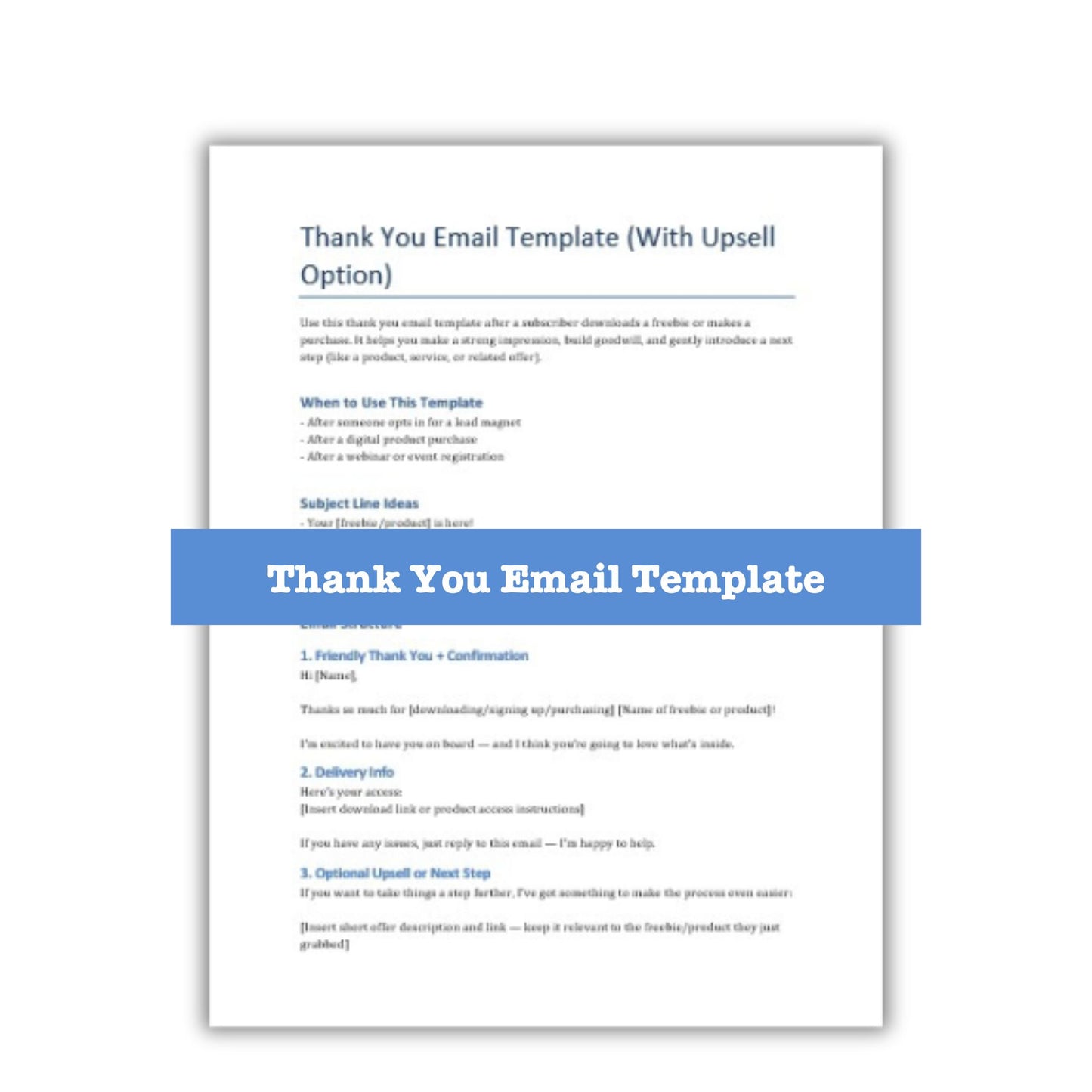 The Email Blueprint: Grow, Nurture, and Sell on Autopilot Guide + Templates