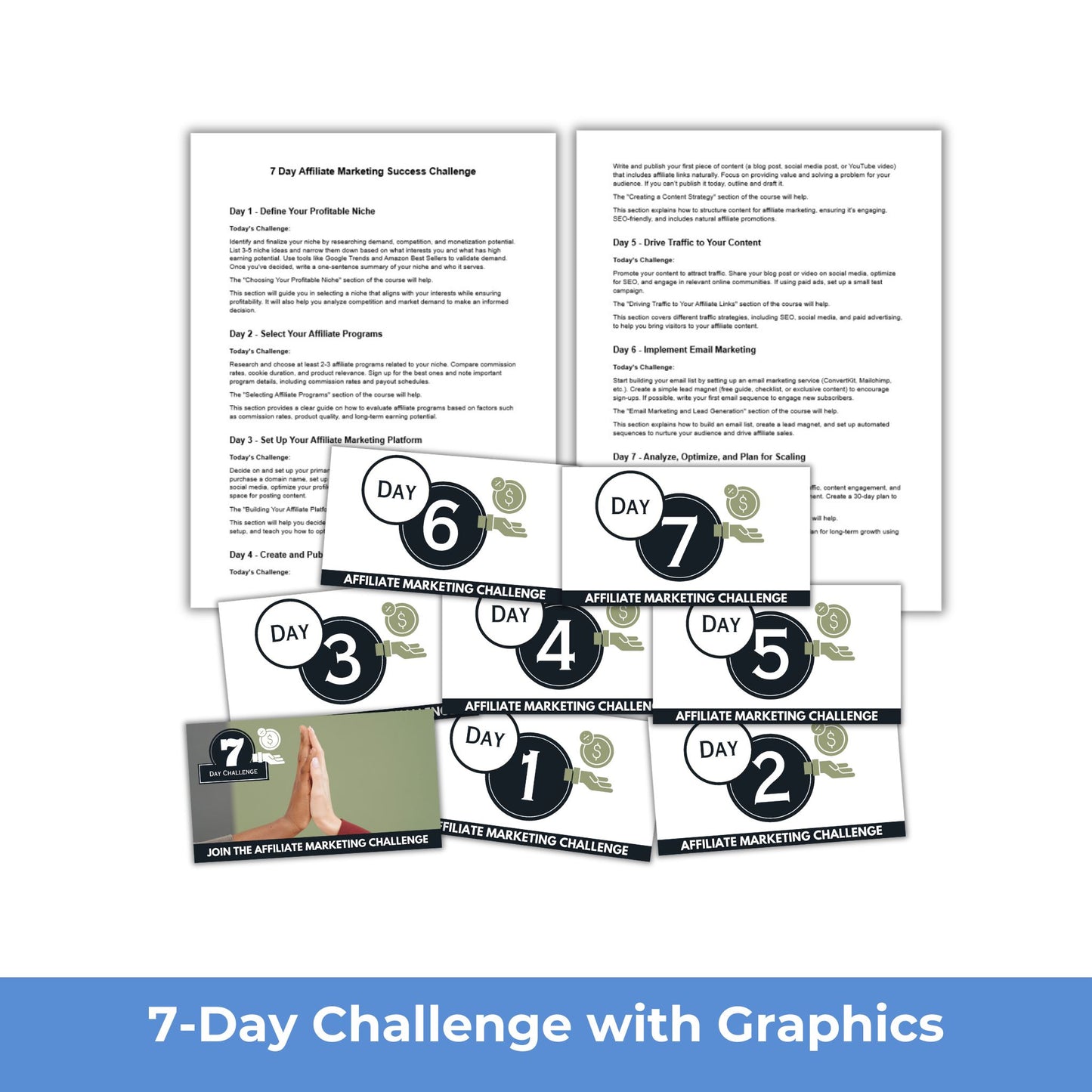 Affiliate Marketing PLR 7 day challenge