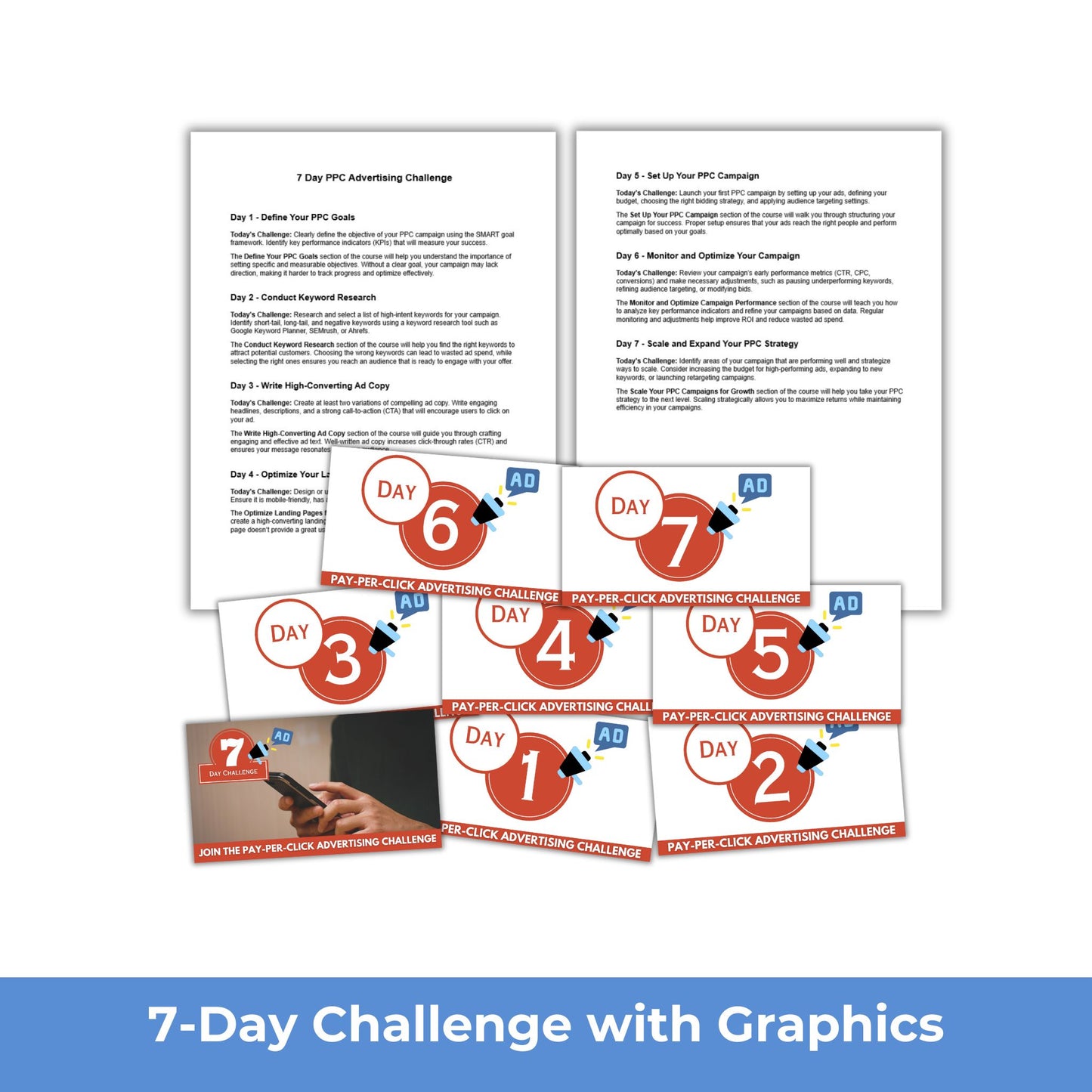 Pay-Per-Click Internet Marketing PLR Course 7 Day Challenge