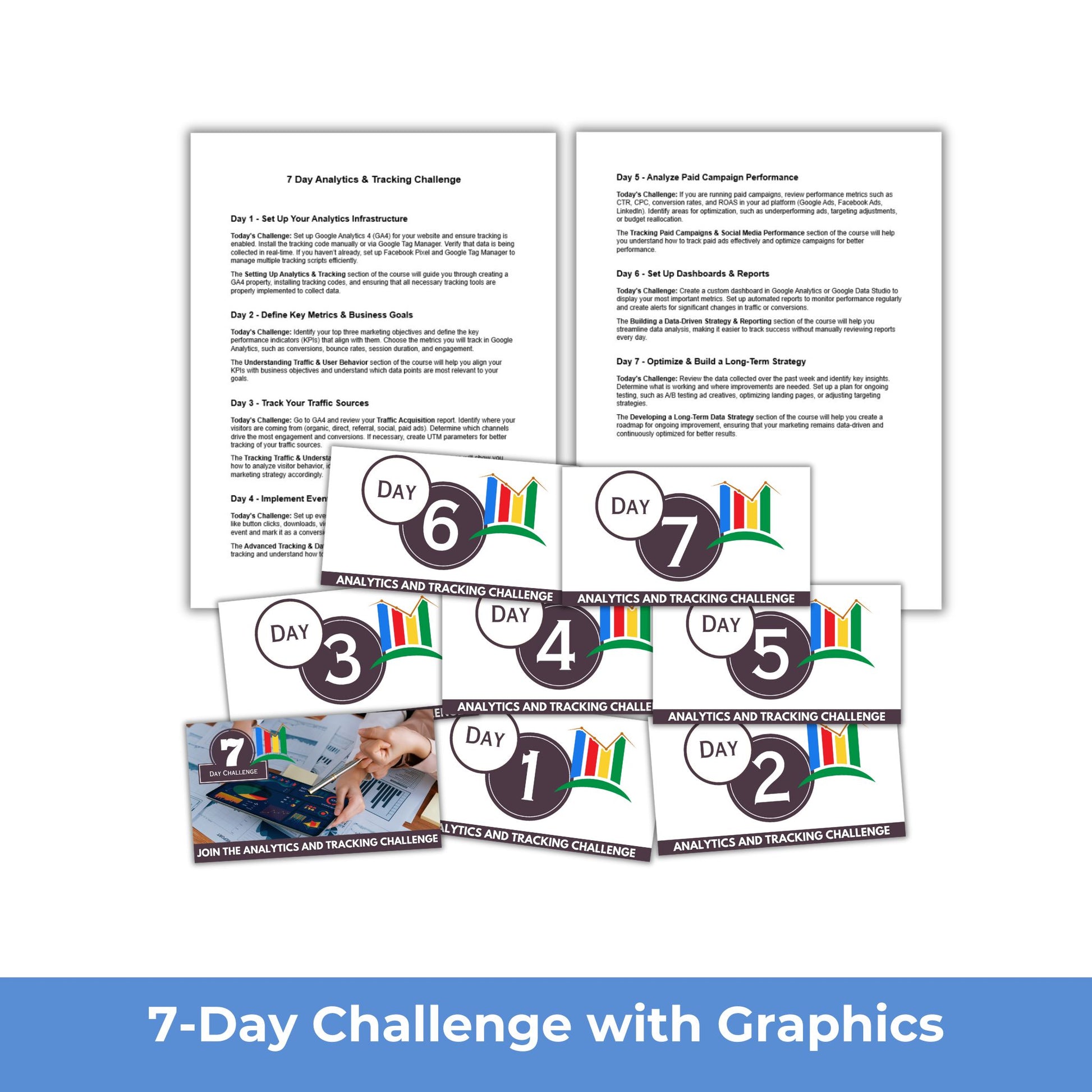 Analytics and Tracking 7 Day Challenge PLR