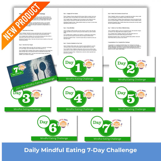 7-Day Daily Mindful Eating Challenge PLR Reports