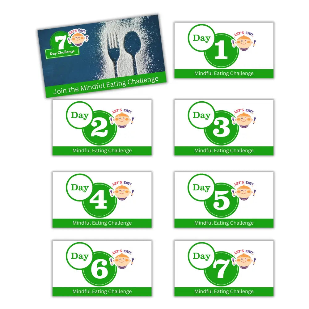 7-Day Daily Mindful Eating Challenge PLR Reports