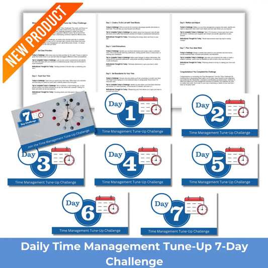 7-Day Daily Time Management Tune-Up - PLR PLR Reports