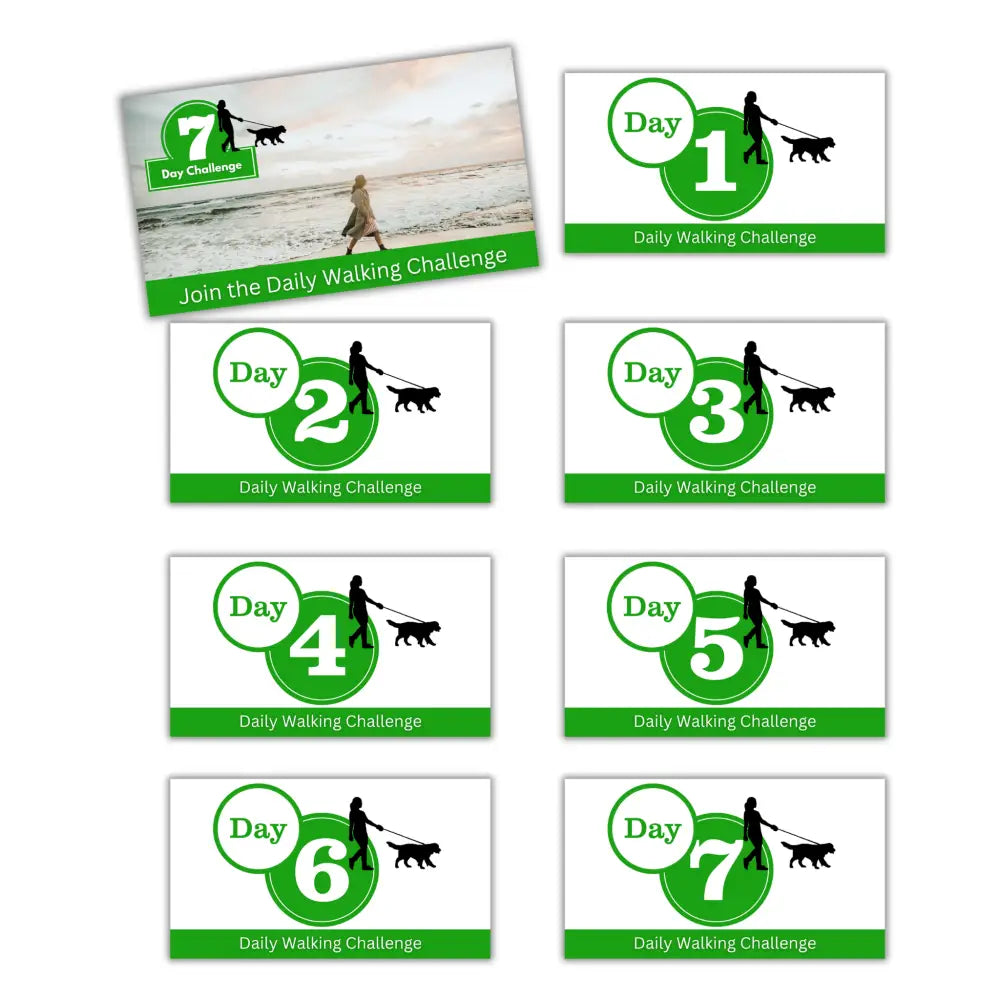 7-Day Daily Walking Challenge PLR Reports
