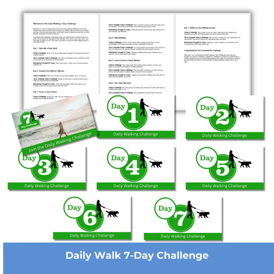 7-Day Daily Walking Challenge PLR Reports