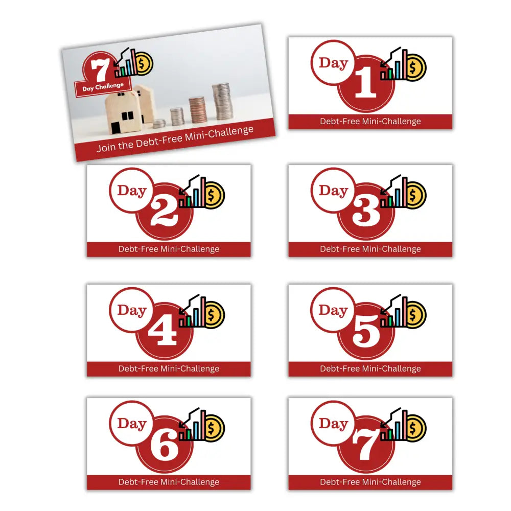 7-Day Debt-Free Mini-Challenge PLR Reports