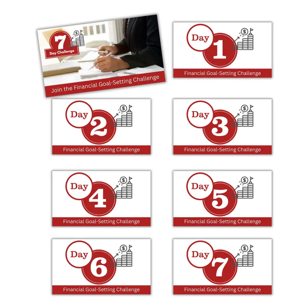 7-Day Financial Goal-Setting Challenge PLR Reports