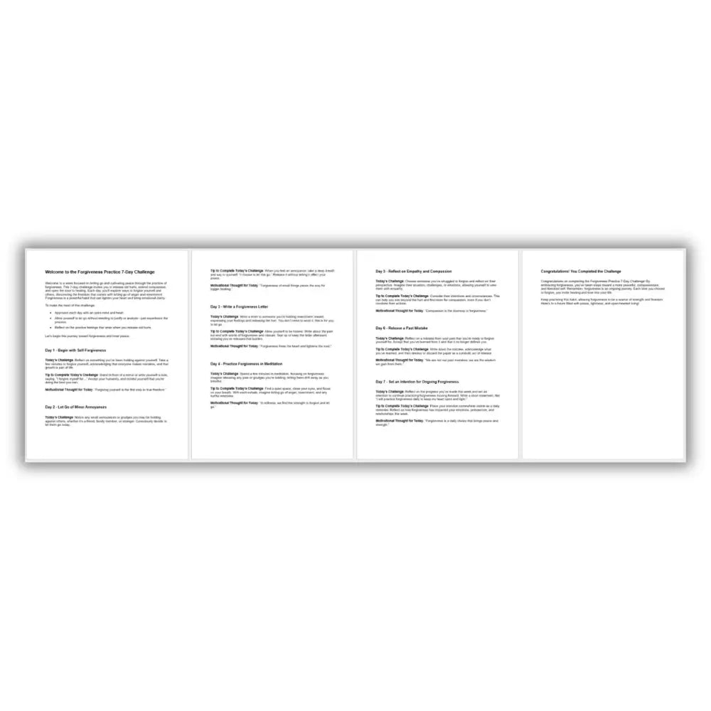 7-Day Gratitude Boost Challenge - PLR (Copy) PLR Reports