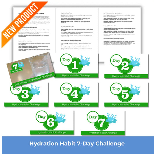 7-Day Hydration Habit Challenge PLR Reports