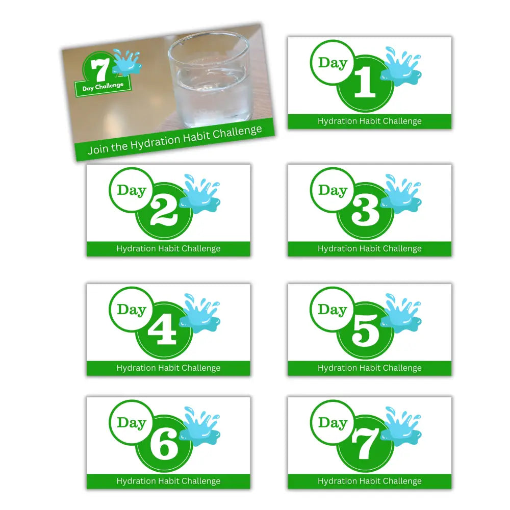 7-Day Hydration Habit Challenge PLR Reports