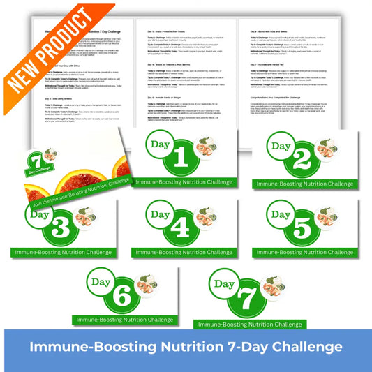 7-Day Immune-Boosting Nutrition Challenge PLR Reports
