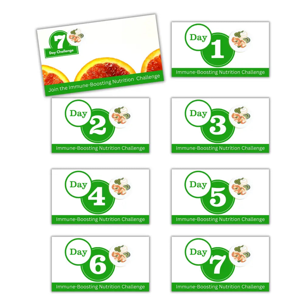 7-Day Immune-Boosting Nutrition Challenge PLR Reports