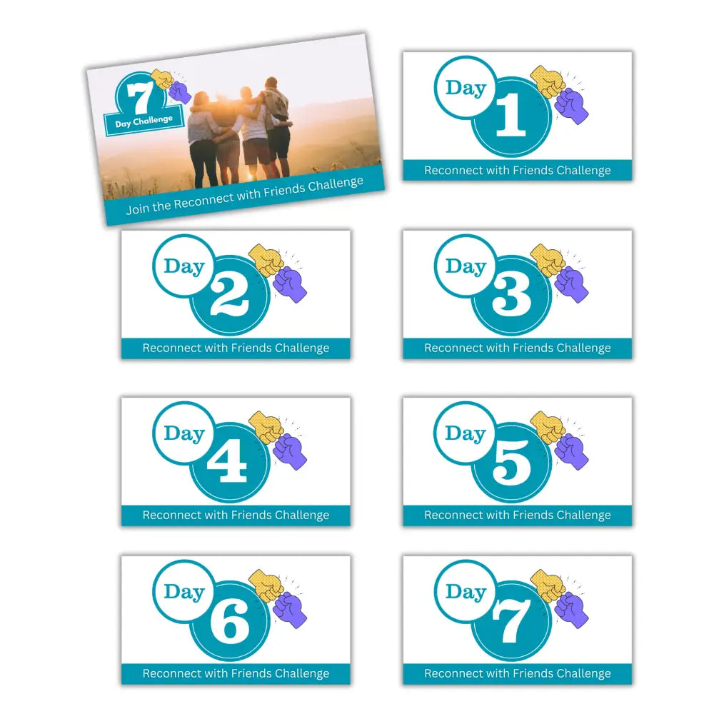 7-Day Reaching Out to Old Friends Challenge PLR Reports