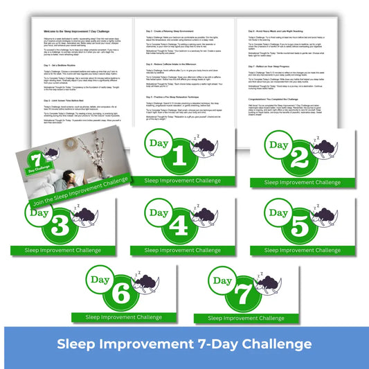 7-Day Sleep Improvement Challenge PLR Reports