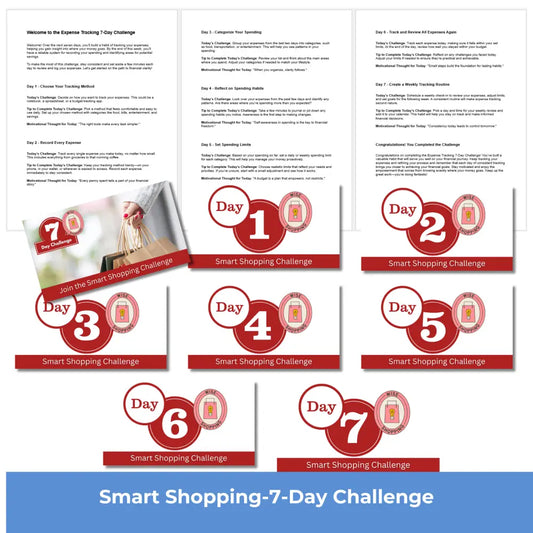 7-Day Smart Shopping Challenge PLR Reports