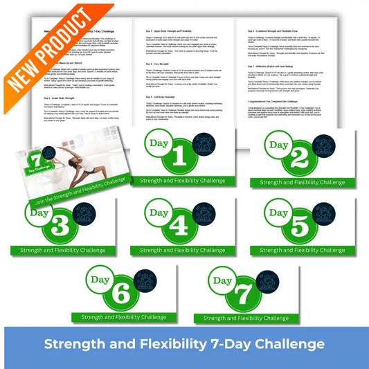 7-Day Strength and Flexibility Challenge PLR Reports