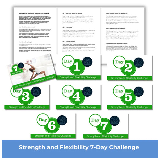7-Day Strength and Flexibility Challenge PLR Reports