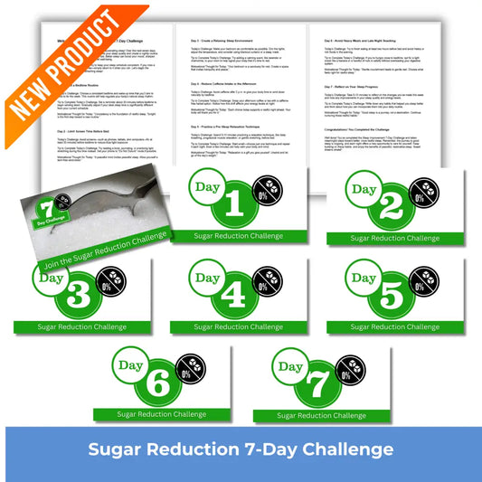 7-Day Sugar Reduction Challenge PLR Reports