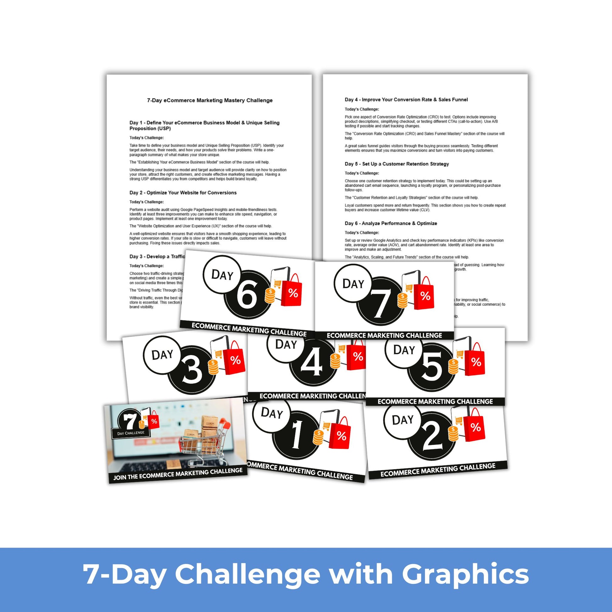 eCommerce Course PLR 7 Day Challenge