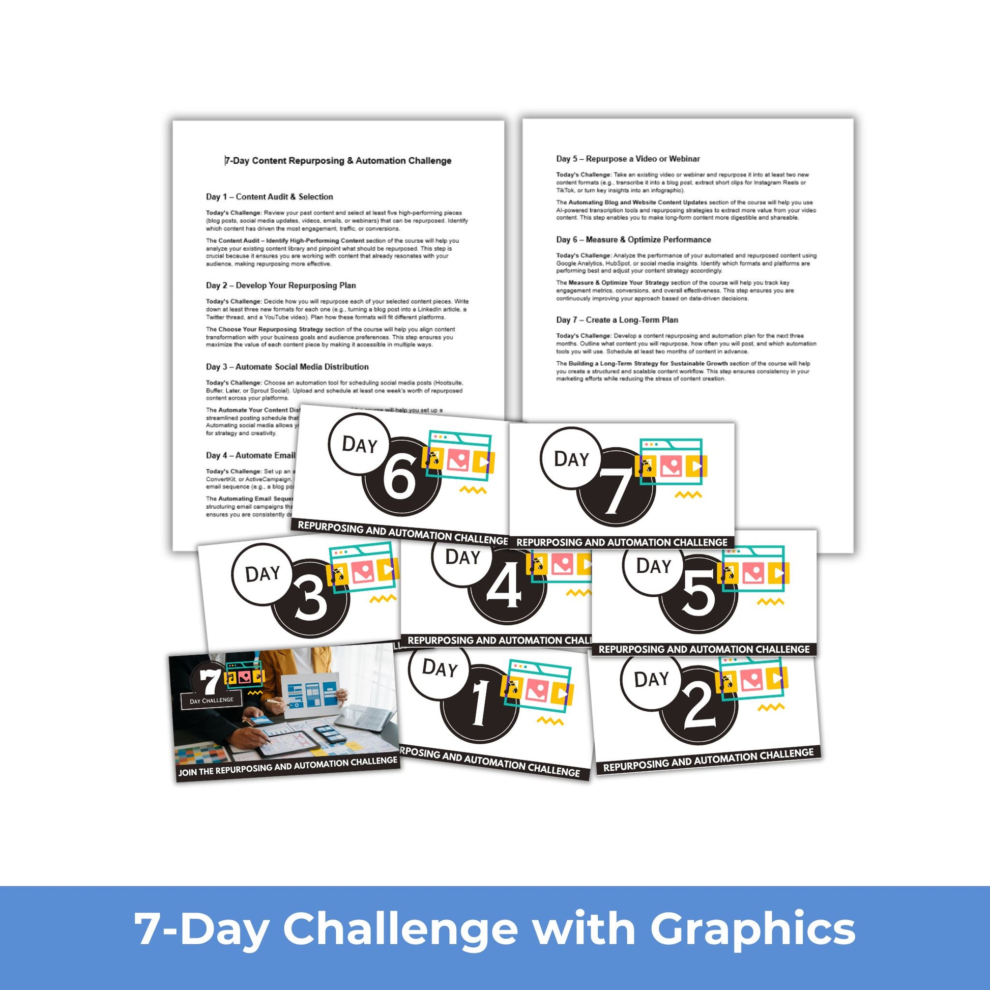 Repurposing and Automation PLR Course 7 Day Challenge