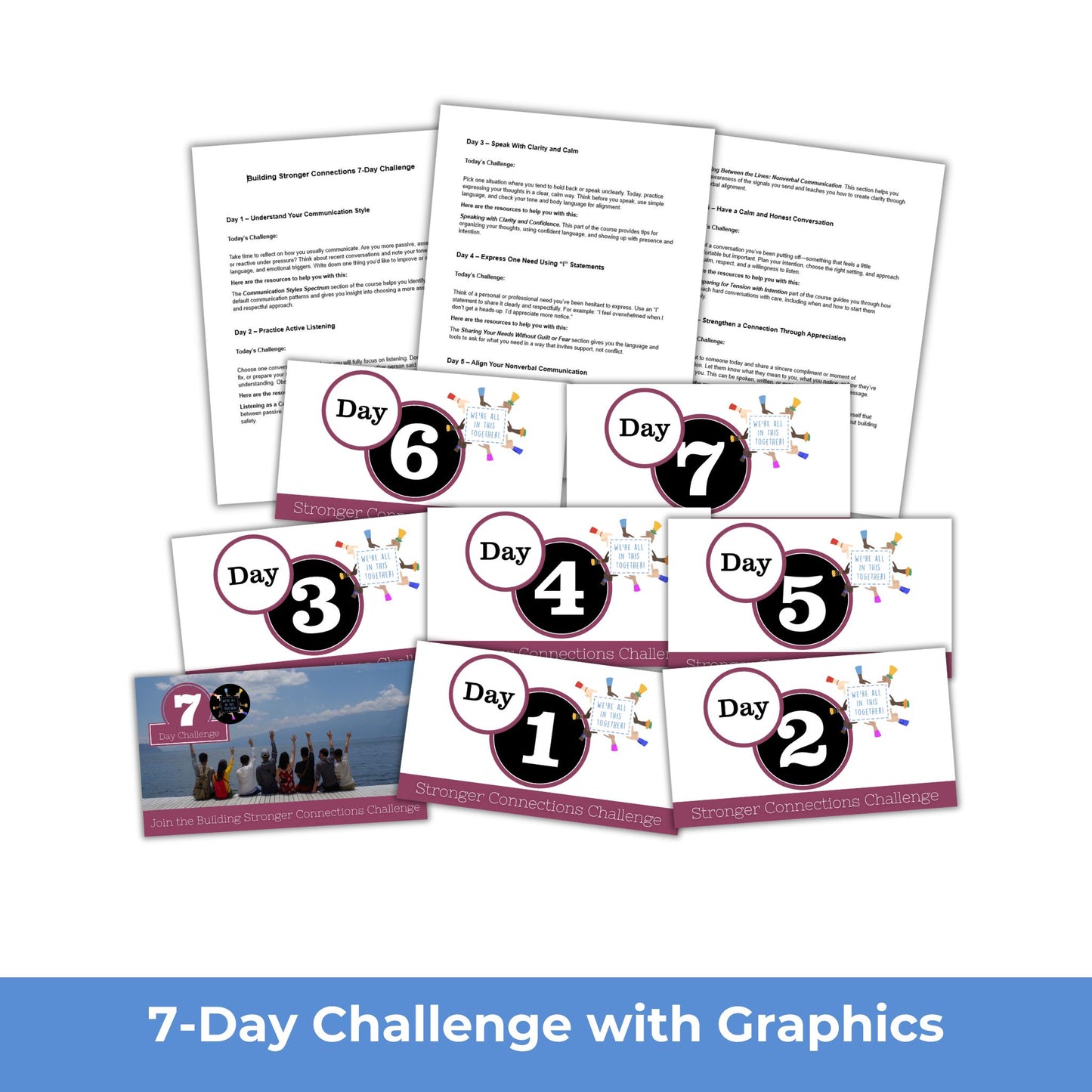 Building Stronger Connection PLR Course 7 Day Challenge