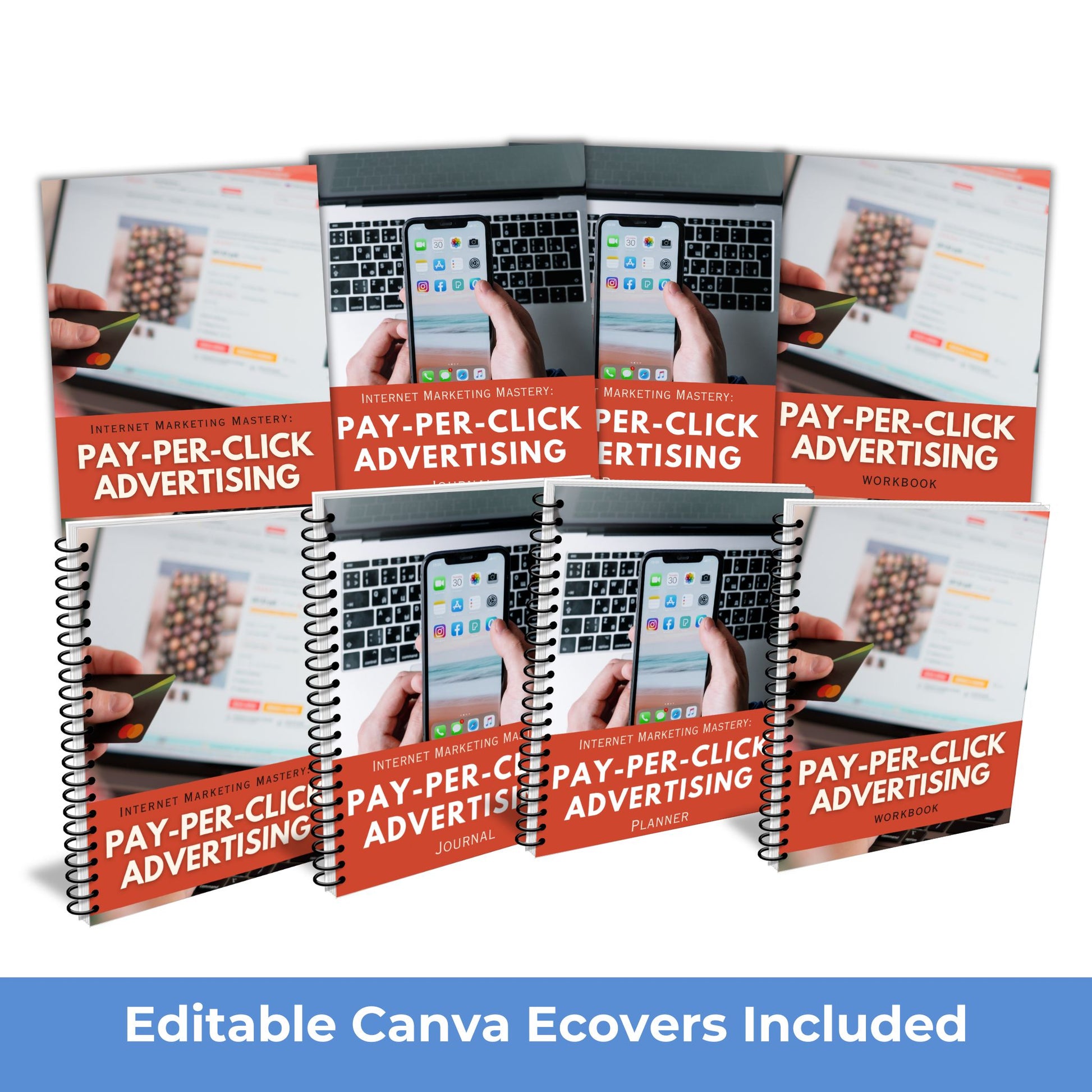Pay-Per-Click Internet Marketing PLR Course eCovers