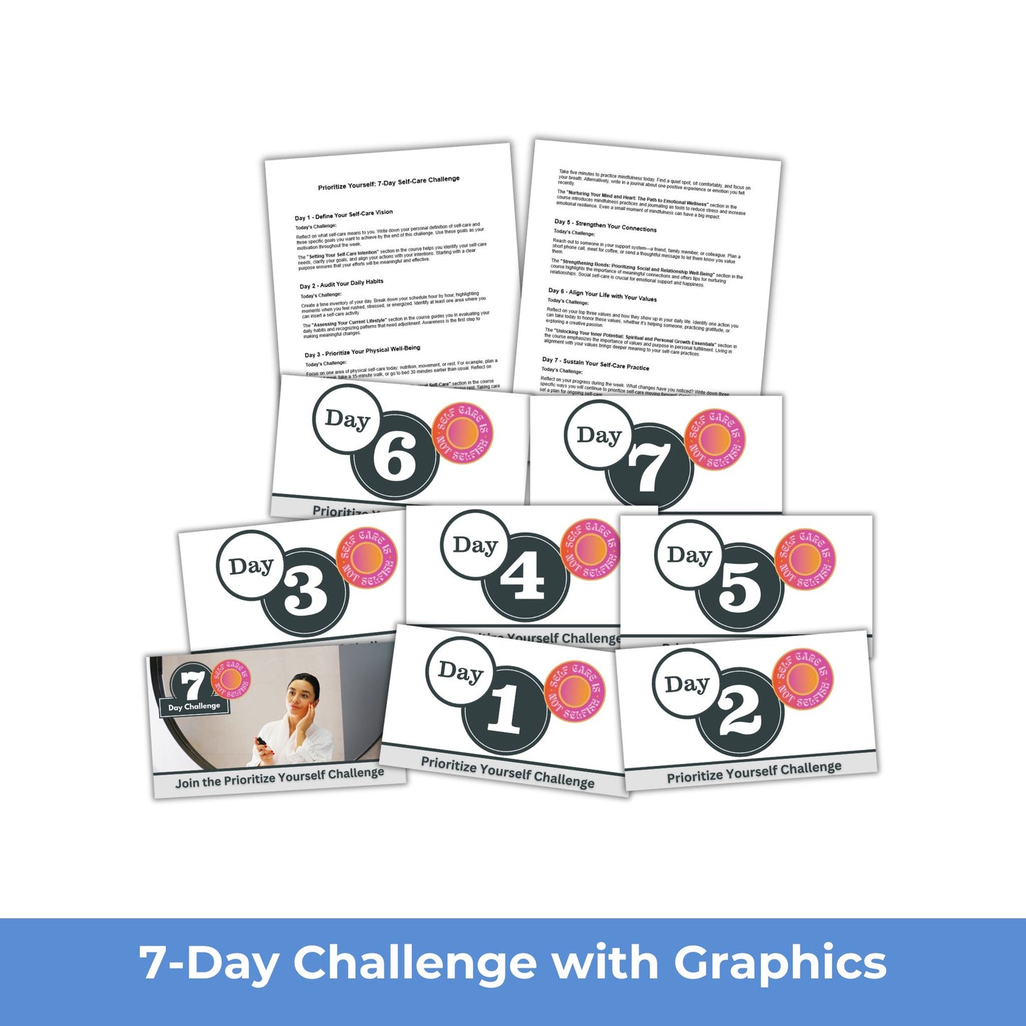 Prioritize Yourself - Self-Care for Busy Lives - PLR Course