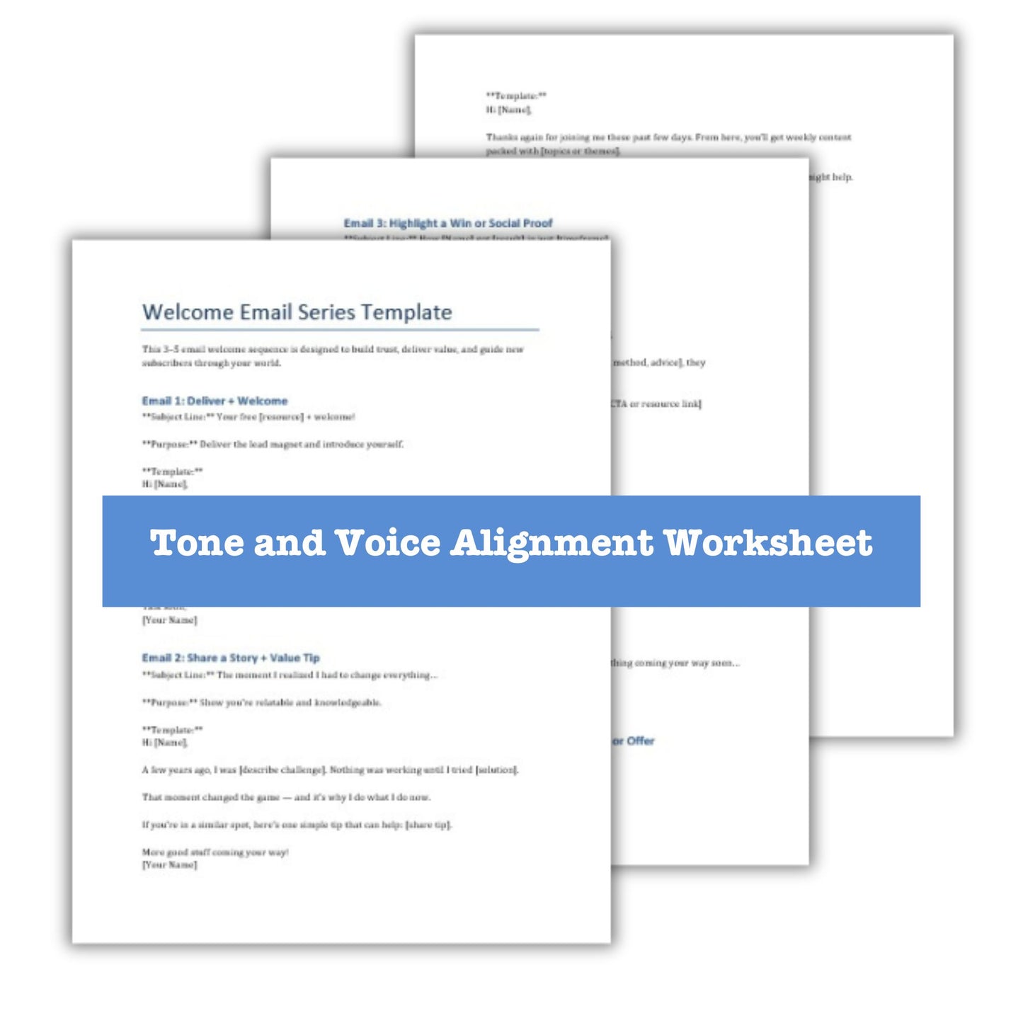 The Email Blueprint: Grow, Nurture, and Sell on Autopilot Guide + Templates