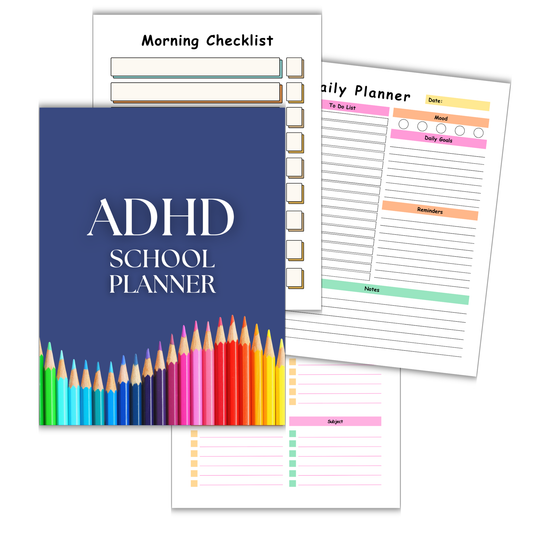 ADHD School PLR Planner