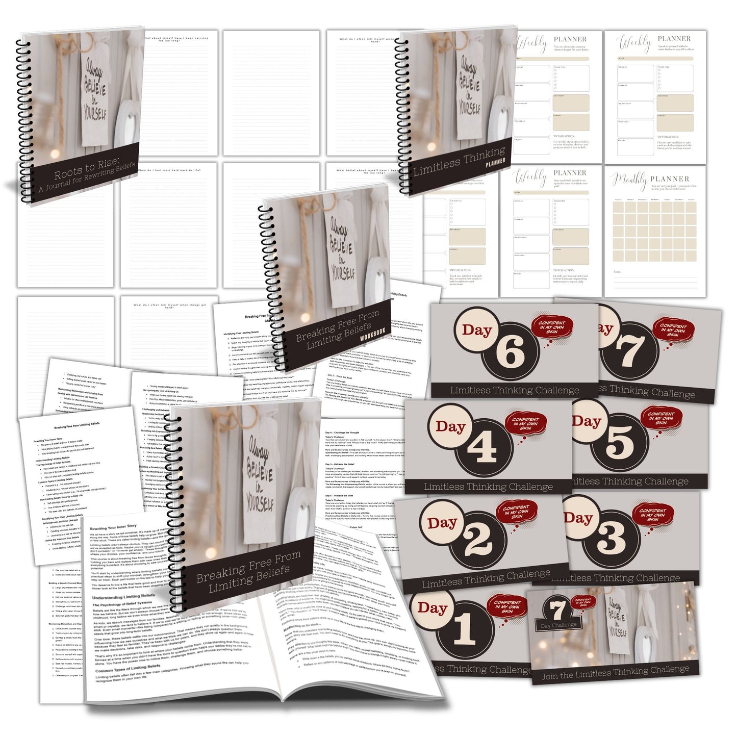 Breaking Free from Limiting Beliefs - PLR Course