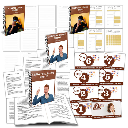 Cultivating a Growth Mindset PLR Course Pack