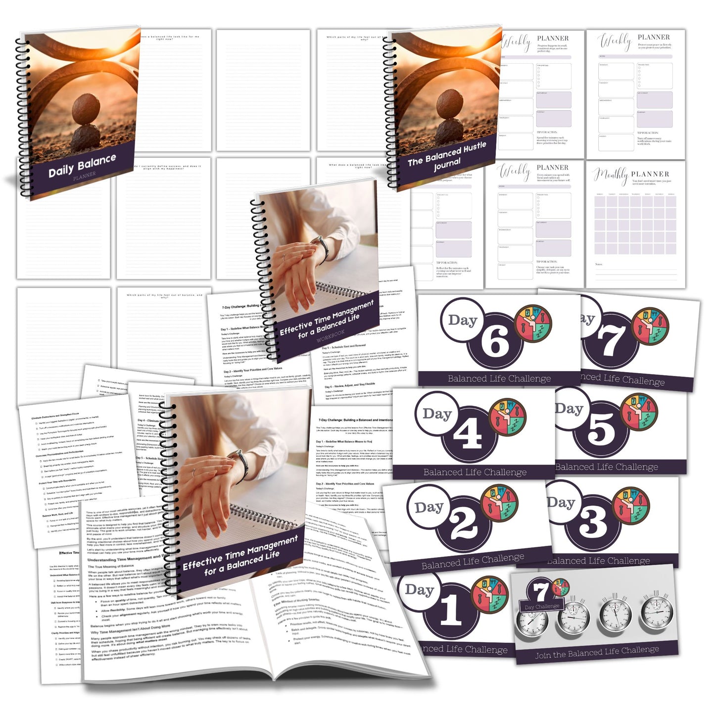 Effective Time Management for a Balanced Life - PLR Course