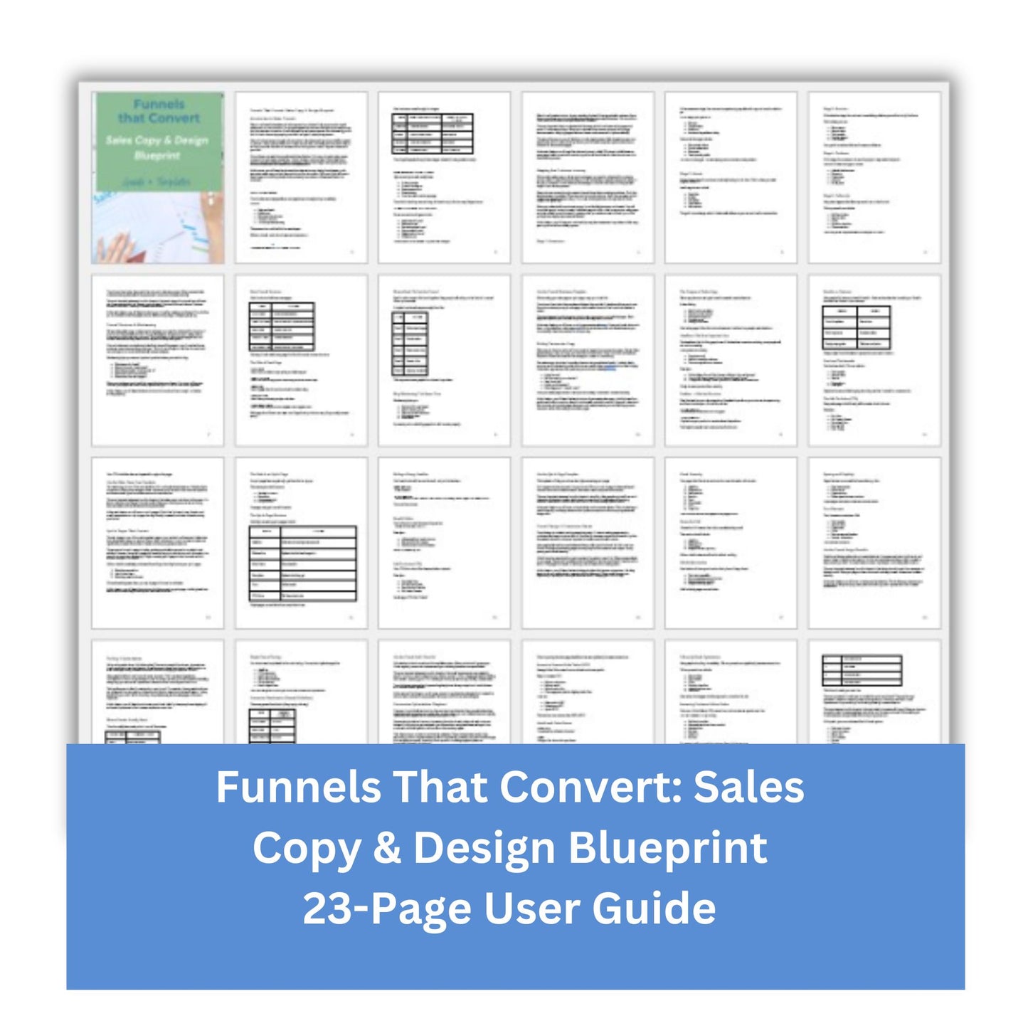 Funnels That Convert: Sales Copy & Design Blueprint Guide + Templates
