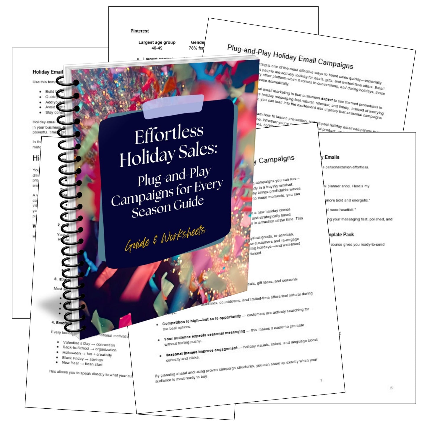 Effortless Holiday Sales PLR Guide