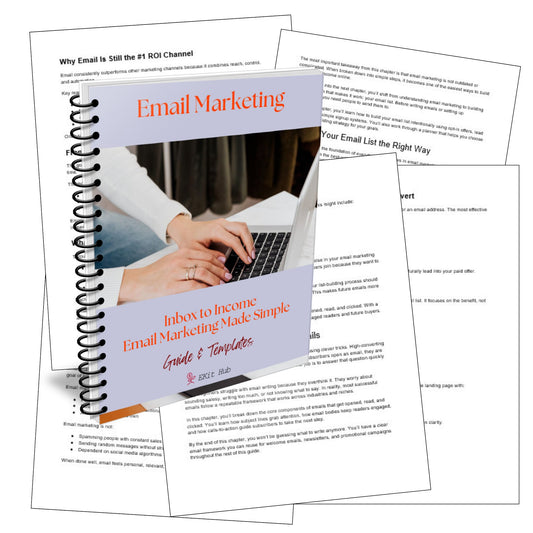 Inbox to Income- Email Marketing Made Simple Guide + Templates