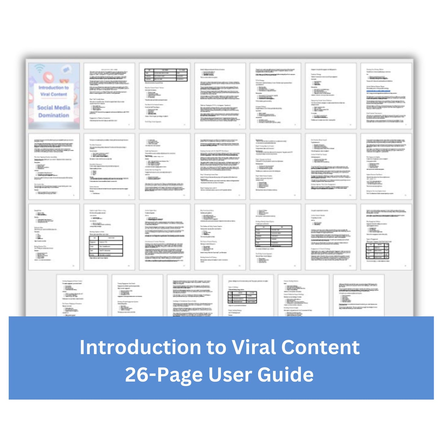 Introduction to Viral Content: Social Media Domination Guide + Templates