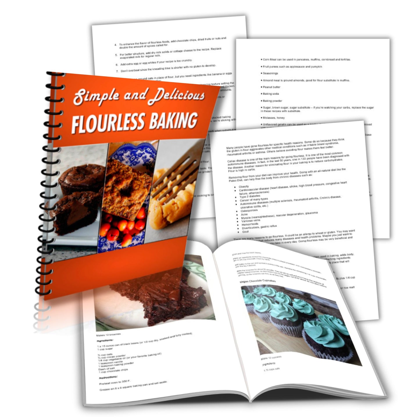 Simple and Delicious Flourless Baking - PLR Report