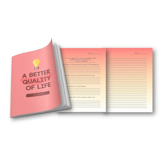 better quality of life plr journal