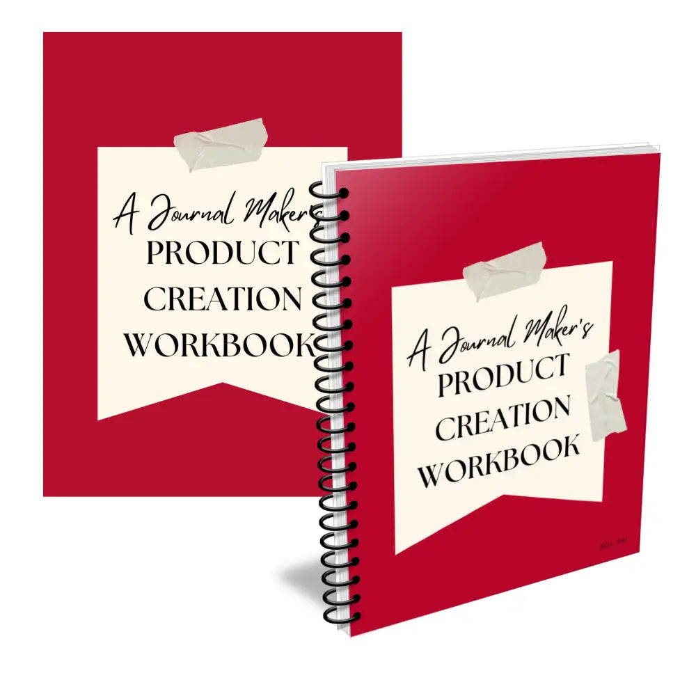A Journal Maker’s Product Creation Workbook - Customizable With Plr Rights Reports