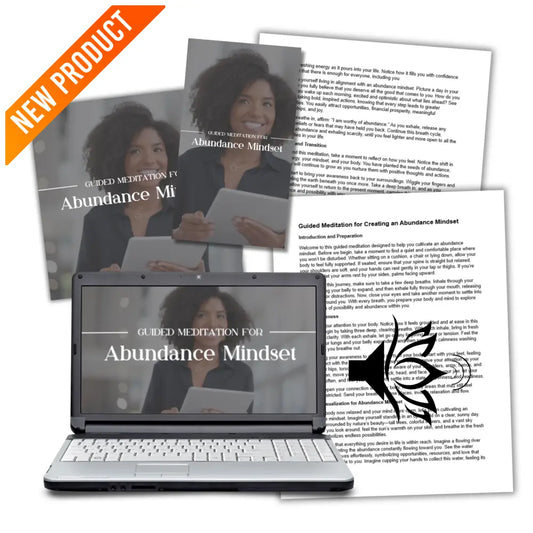 Abundance Mindset Done-For-You Guided Meditation Plr Business Templates