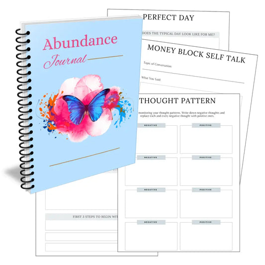 Abundance - Printable Canva Plr Journal Templates