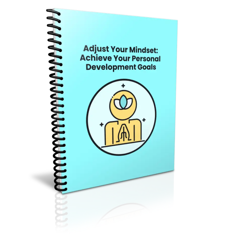 adjust your mindset personal development private label rights content