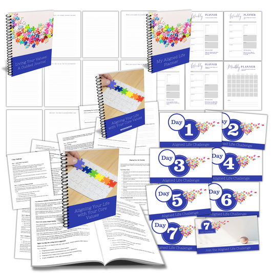 PLR course for aligning your life with your core values