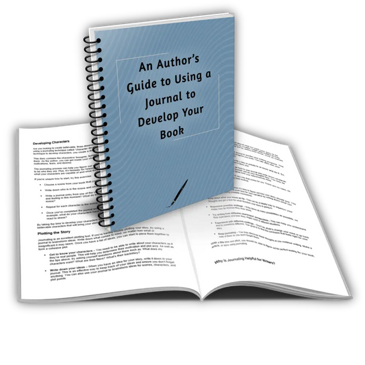 an authors guide to using a journal to develop your book plr report