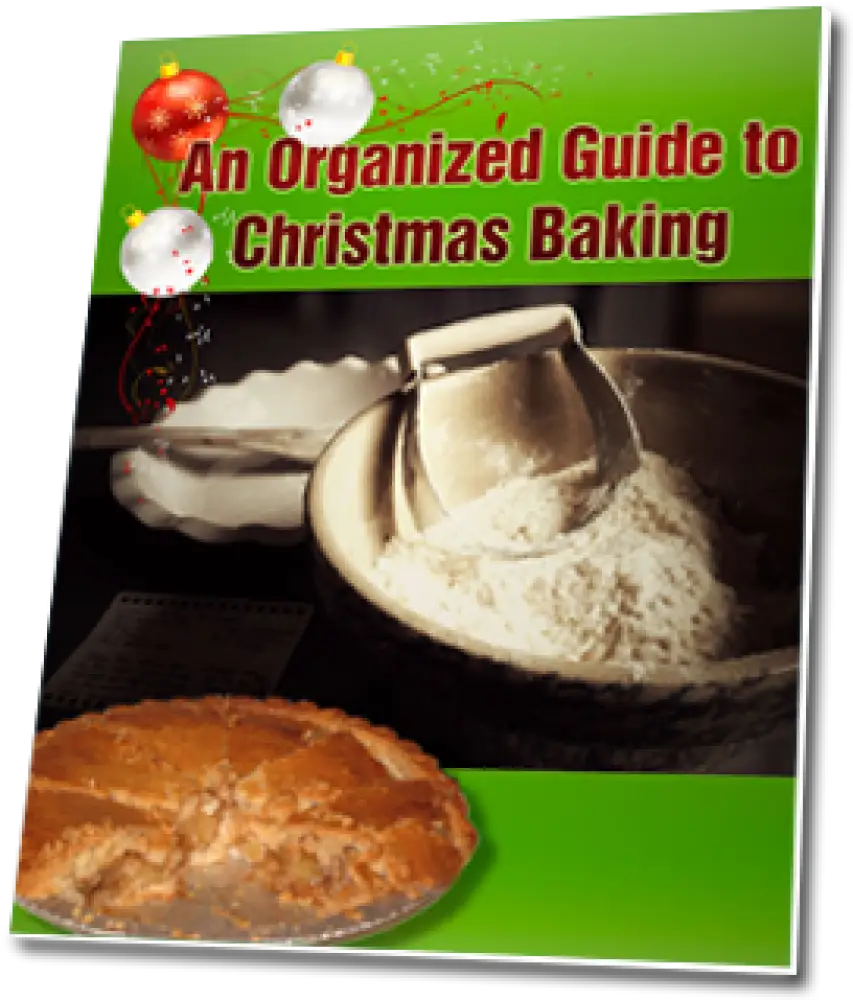 an organized guide to Christmas baking PLR report