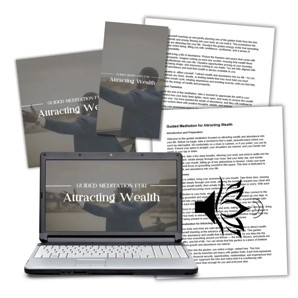 Attracting Wealth Done-For-You Guided Meditation Plr Business Templates