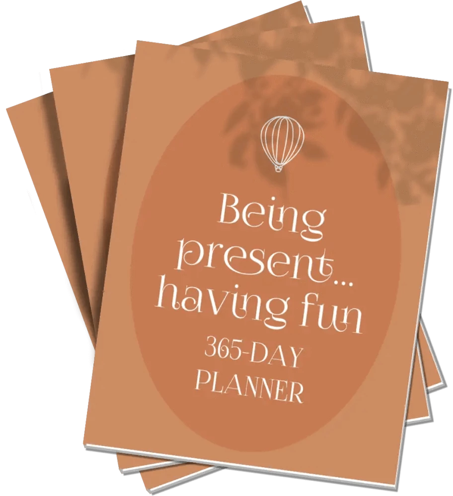 being present having fun private lablel rights planner