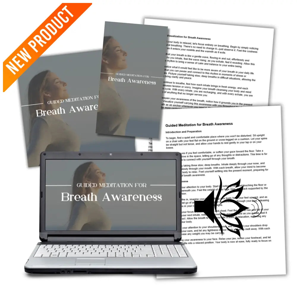 Breath Awareness Done-For-You Guided Meditation Plr Business Templates