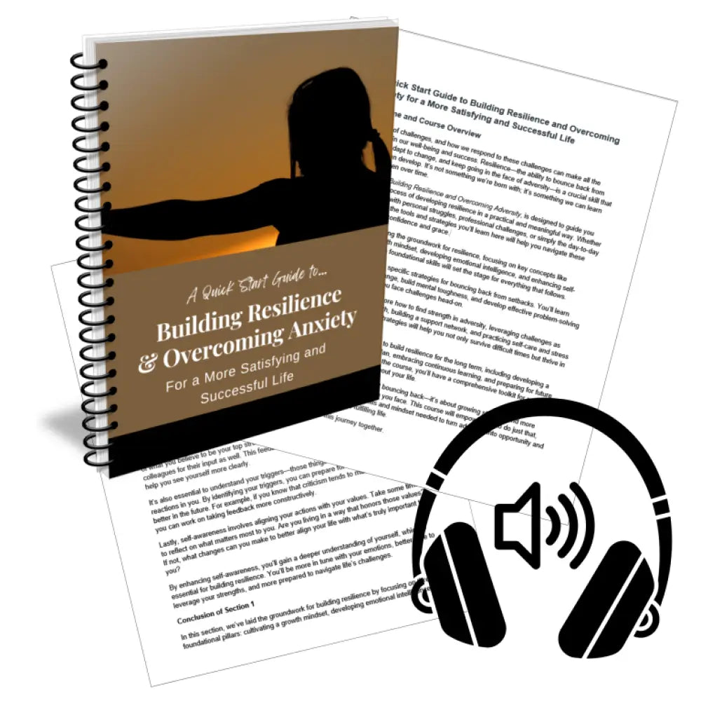 Building Resilience & Overcoming Anxiety Plr Course Report