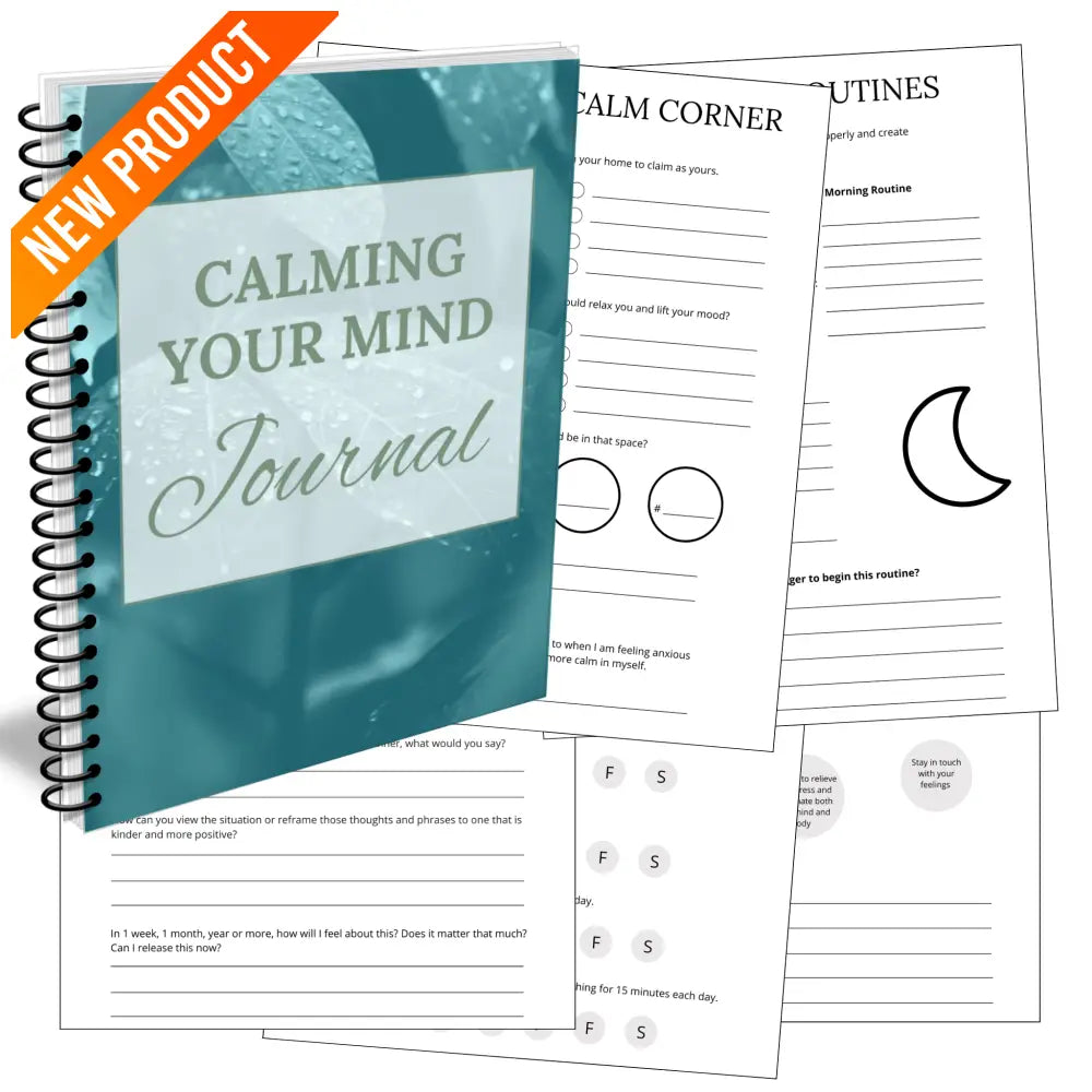 Calming Your Mind - Printable Canva Plr Journal Templates